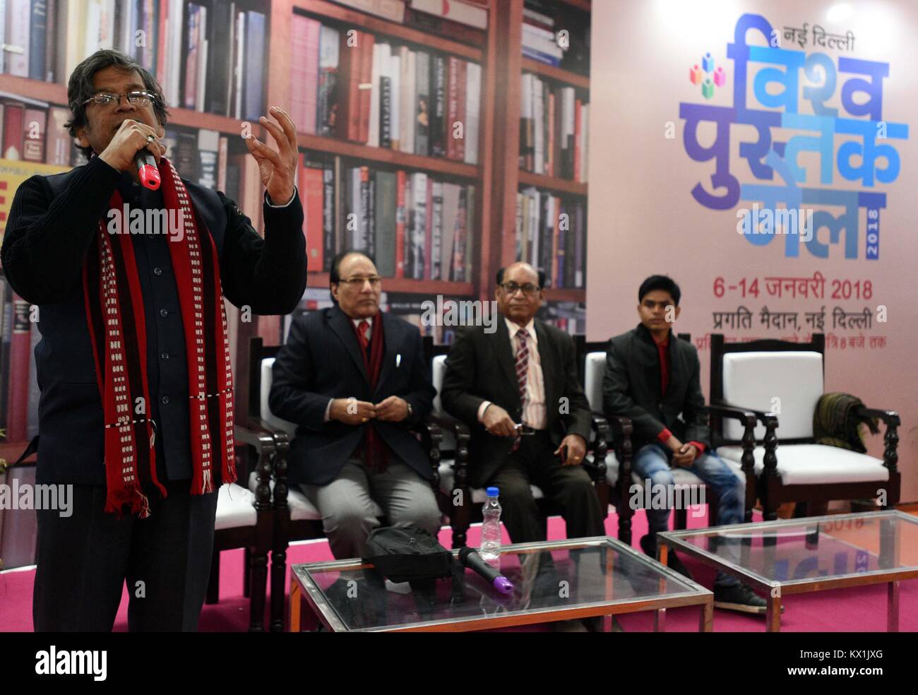 NEW DELHI, INDIA JANUARY 6 Poet, Gazalkaar Laxmi Shankar Bajpai