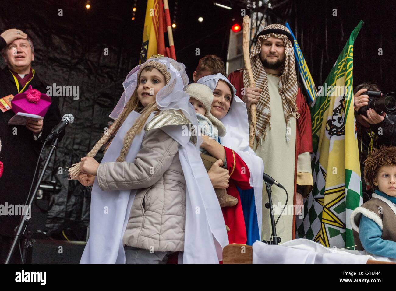 Wroclaw, Poland 6th January 2018 The Procession of the Magi - the catholic Feast of the Epiphany in Wroclaw Krzysztof Kaniewski/Alamy Live News Stock Photo