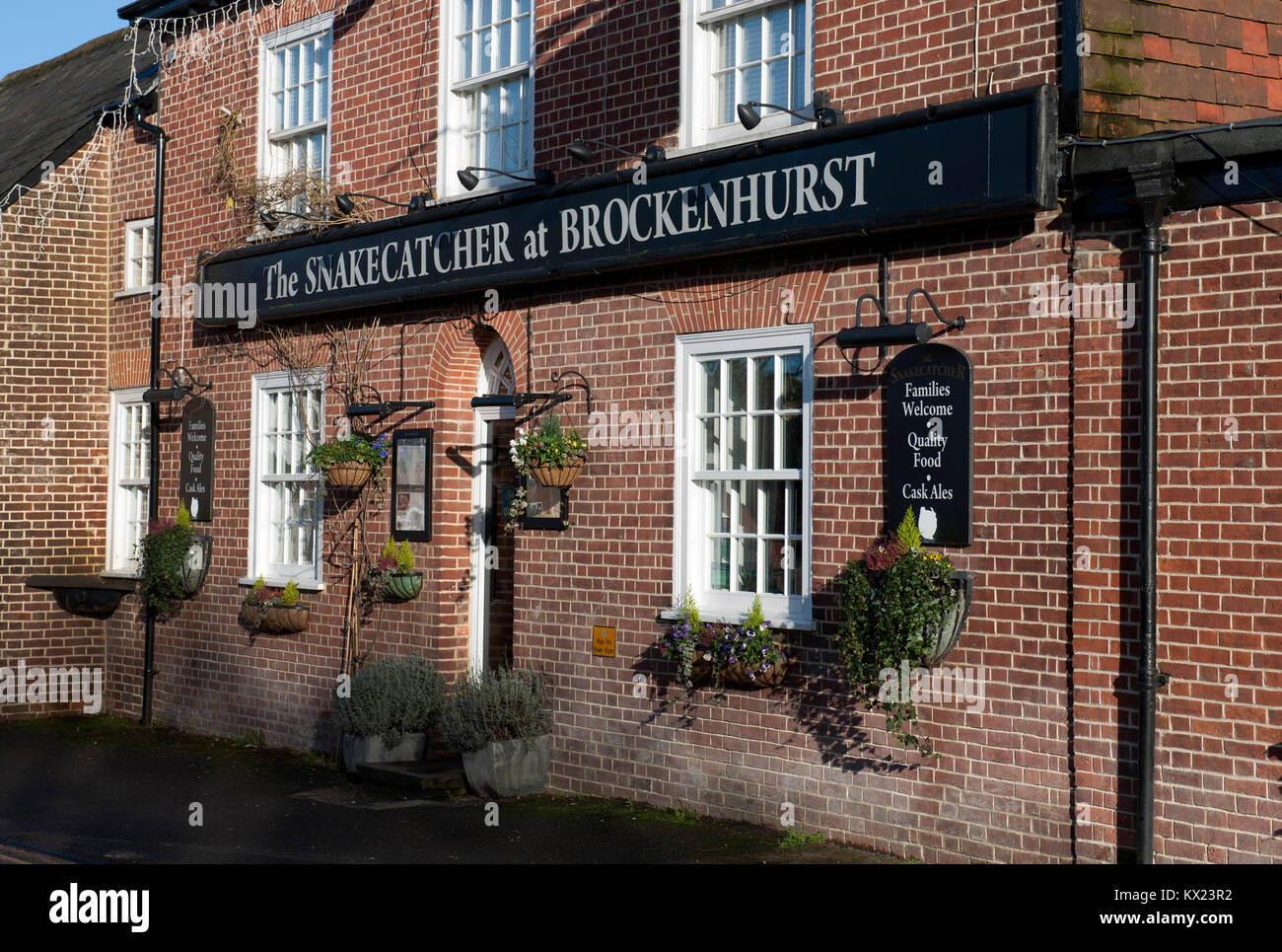 The Snakecatcher at Brockenhurst famous New Forest public house