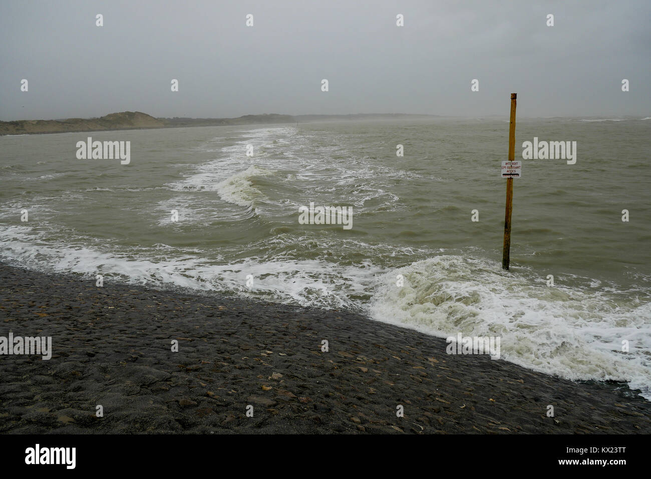 Weather in the Bay of Somme, Normandy, France Stock Photo - Alamy