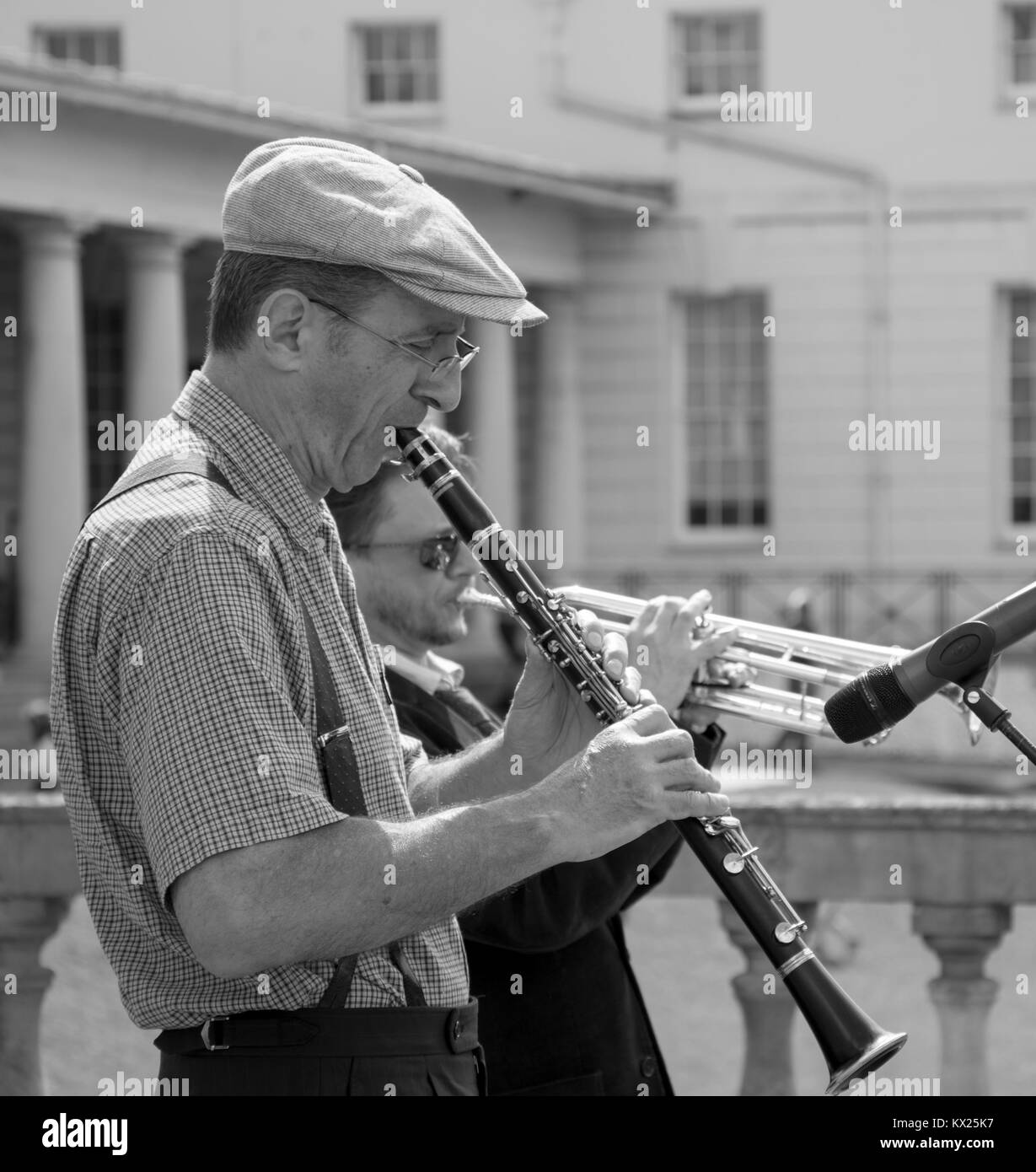 Uk band Black and White Stock Photos & Images - Alamy