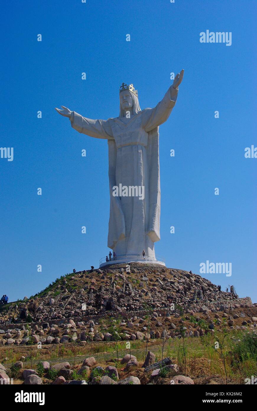 Świebodzin (Schwiebus) in Poland The huge ChristKing statue from 2010; it´s the largest one in