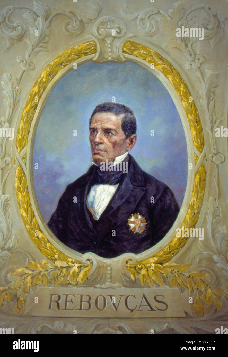 Domenico Failutti Retrato de Antônio Pereira Rebouças, Acervo do