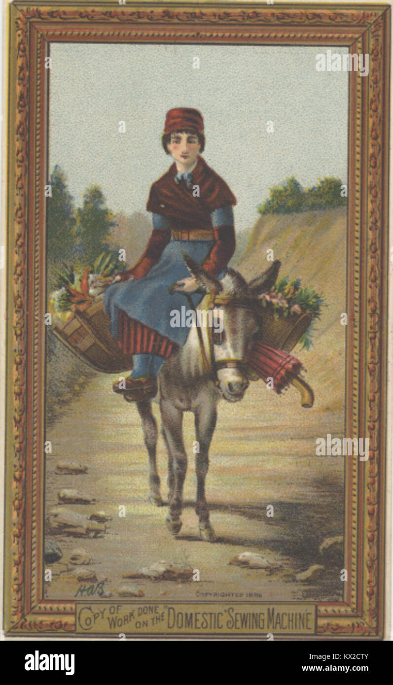 Domestic Sewing Machine Company (3092740615 Stock Photo Alamy