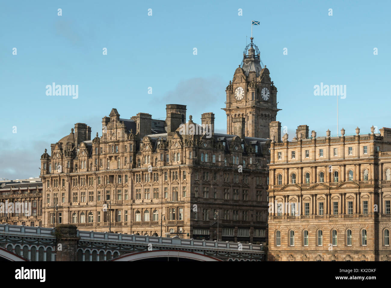 Balmoral Hotel, Edinburgh Stock Photo