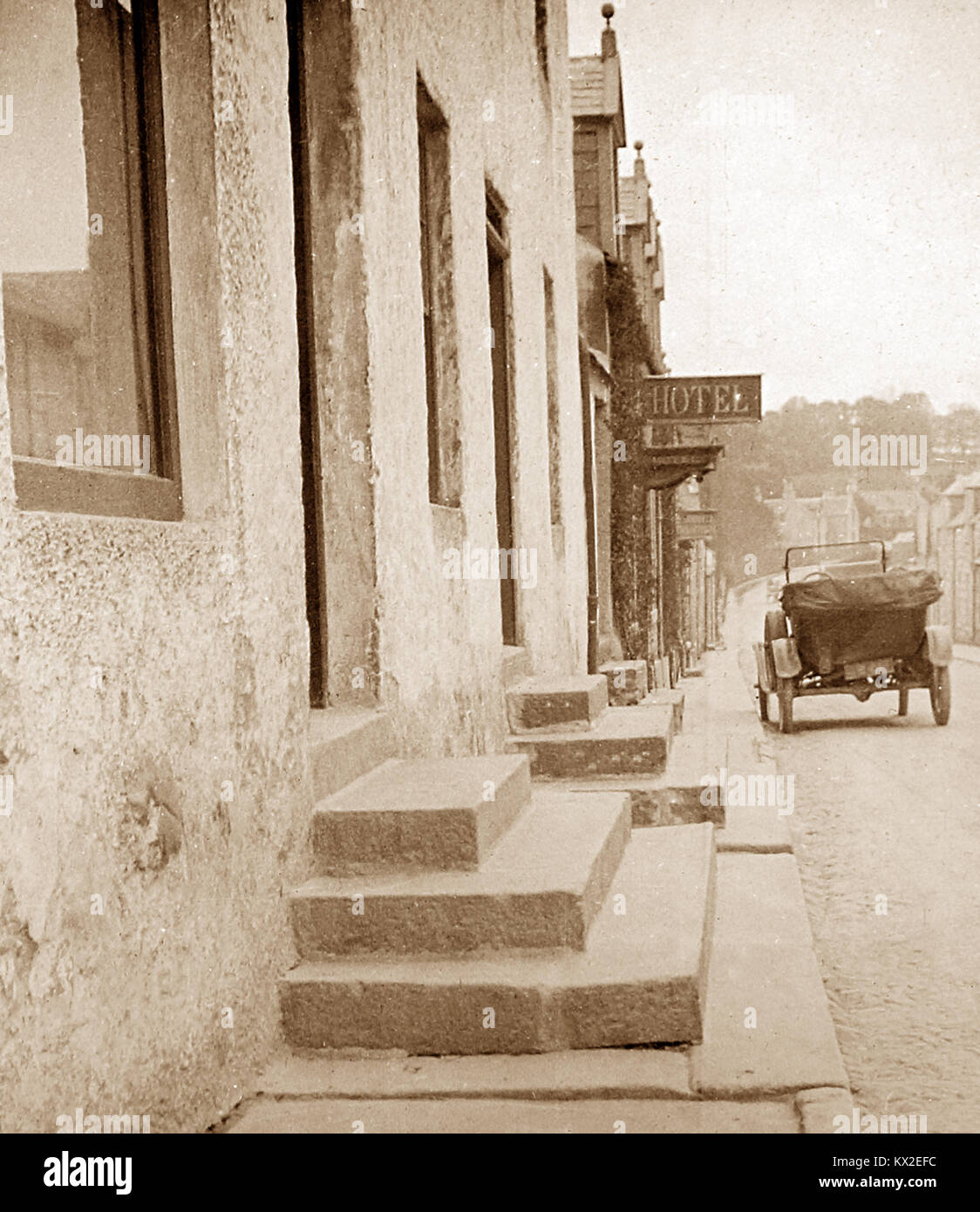 New Galloway, Scotland, early 1900s Stock Photo