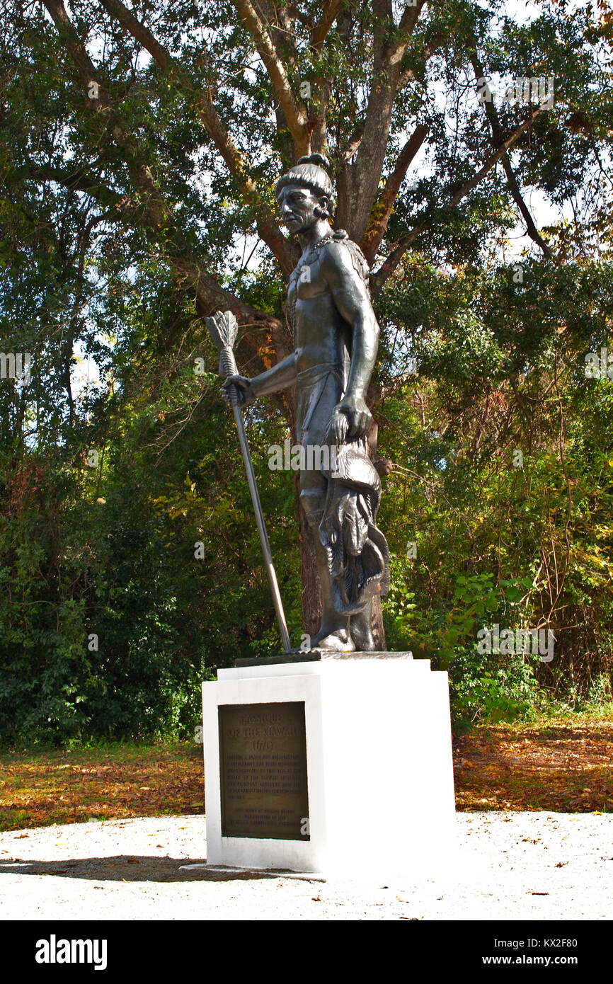 South Carolina, Charleston, Charles Towne Landing, archeological excavations, Stock Photo