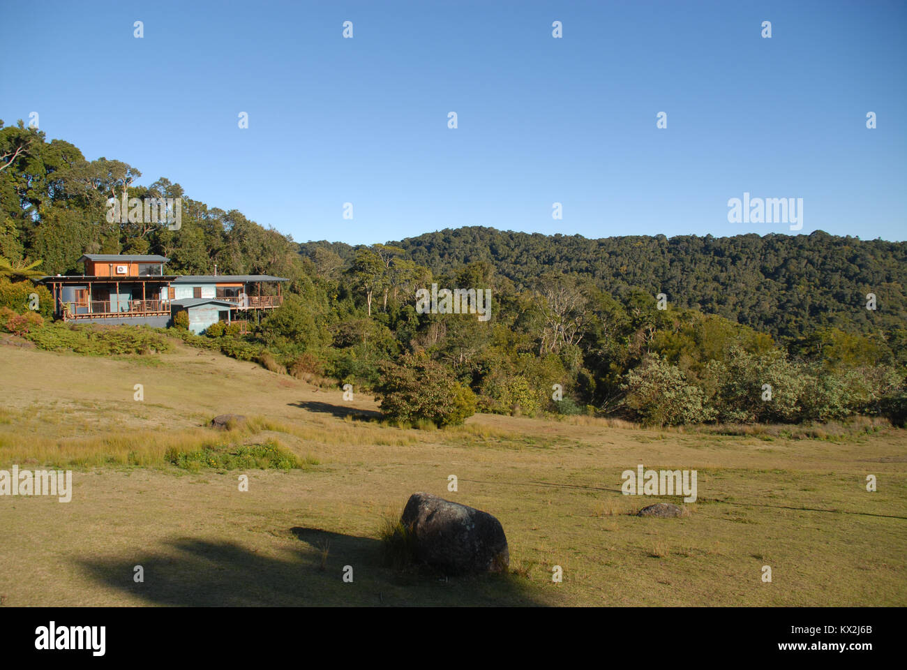 Beechmont, Australia July 21, 2017 Lodges of O´Reilly´s Rainforest