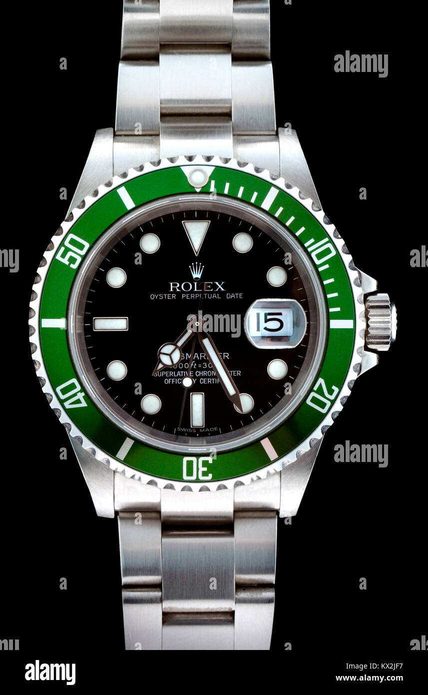 Rolex submariner watch hi-res stock photography and images - Alamy