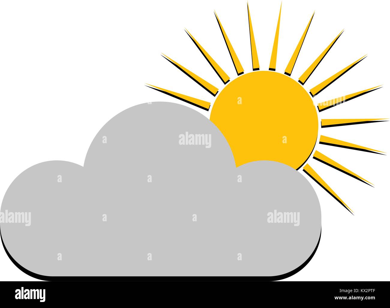 Isolated Weather Icon Stock Vector Image Art Alamy