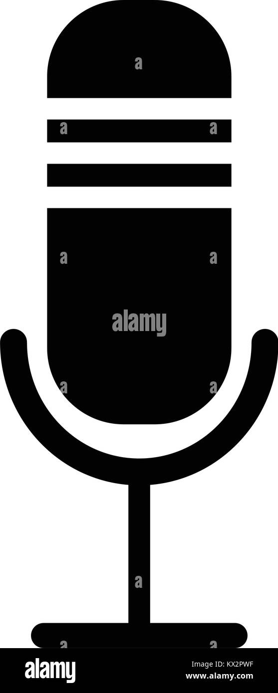 Isolated microphone icon Stock Vector Image & Art - Alamy