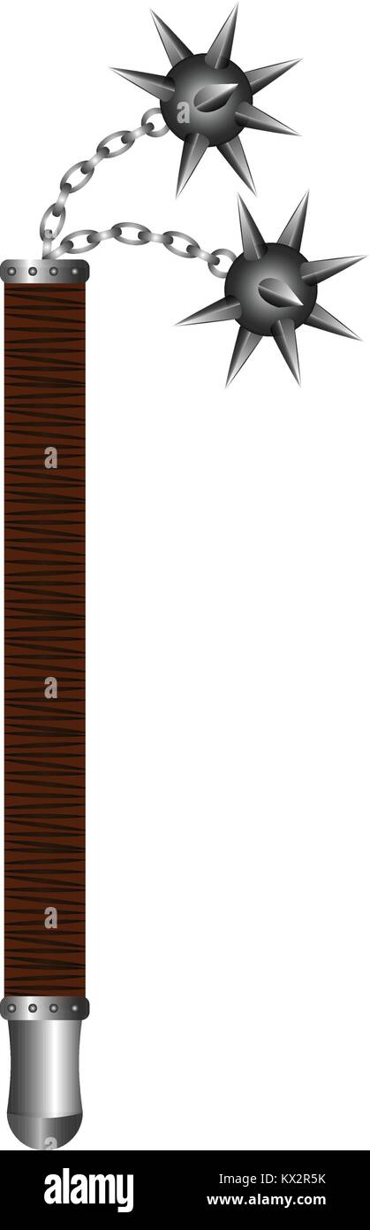 Isolated mace illustration Stock Vector Image & Art - Alamy