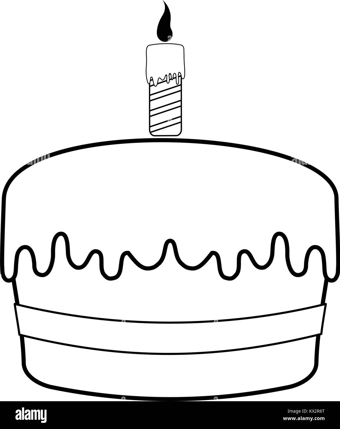 Blank Birthday Cake Template Blank Birthday Cake Template