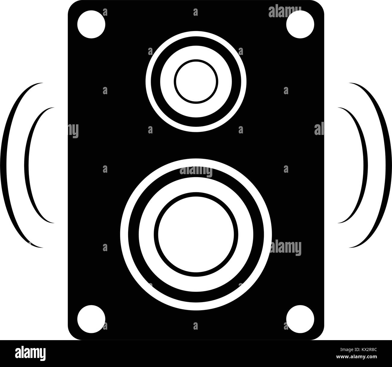 Isolated speaker icon Stock Vector Image & Art - Alamy