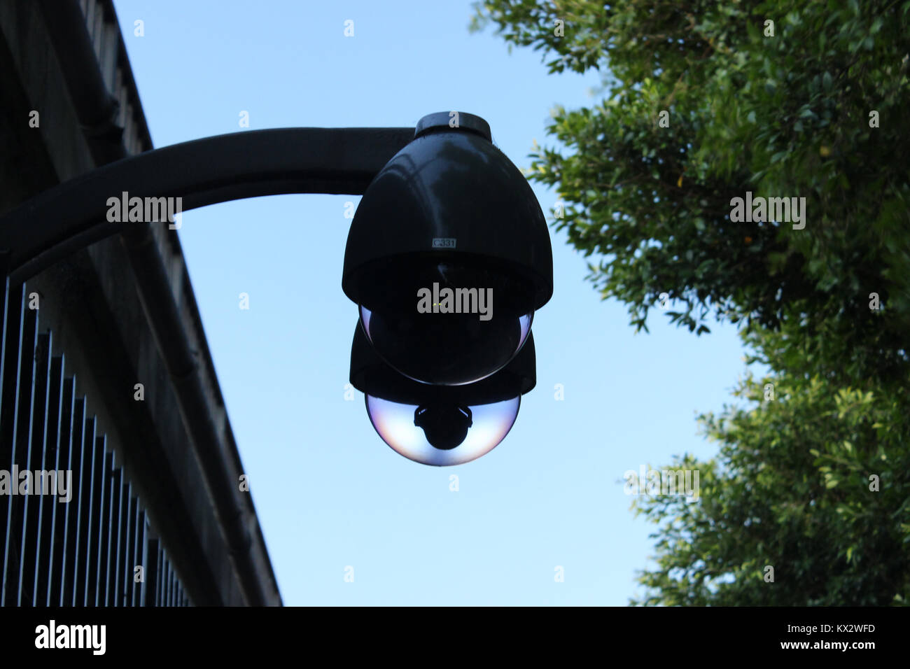 modern security camera and cctv Stock Photo - Alamy