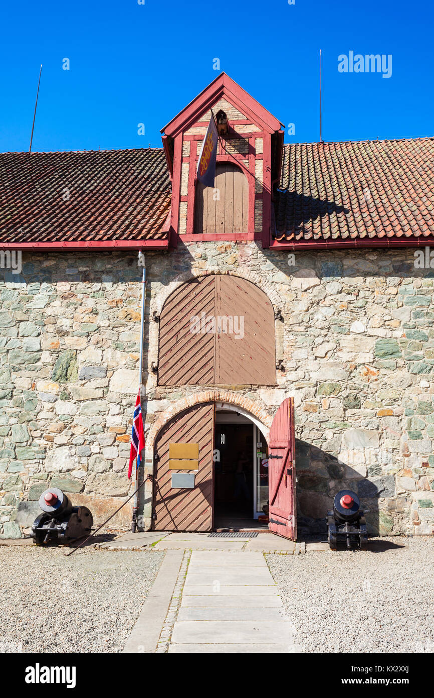 The Armoury at the Palace Museum in Trondheim, Norway Stock