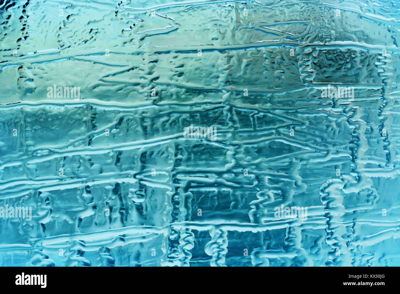 Texture of macro blue cold ice background Stock Photo - Alamy