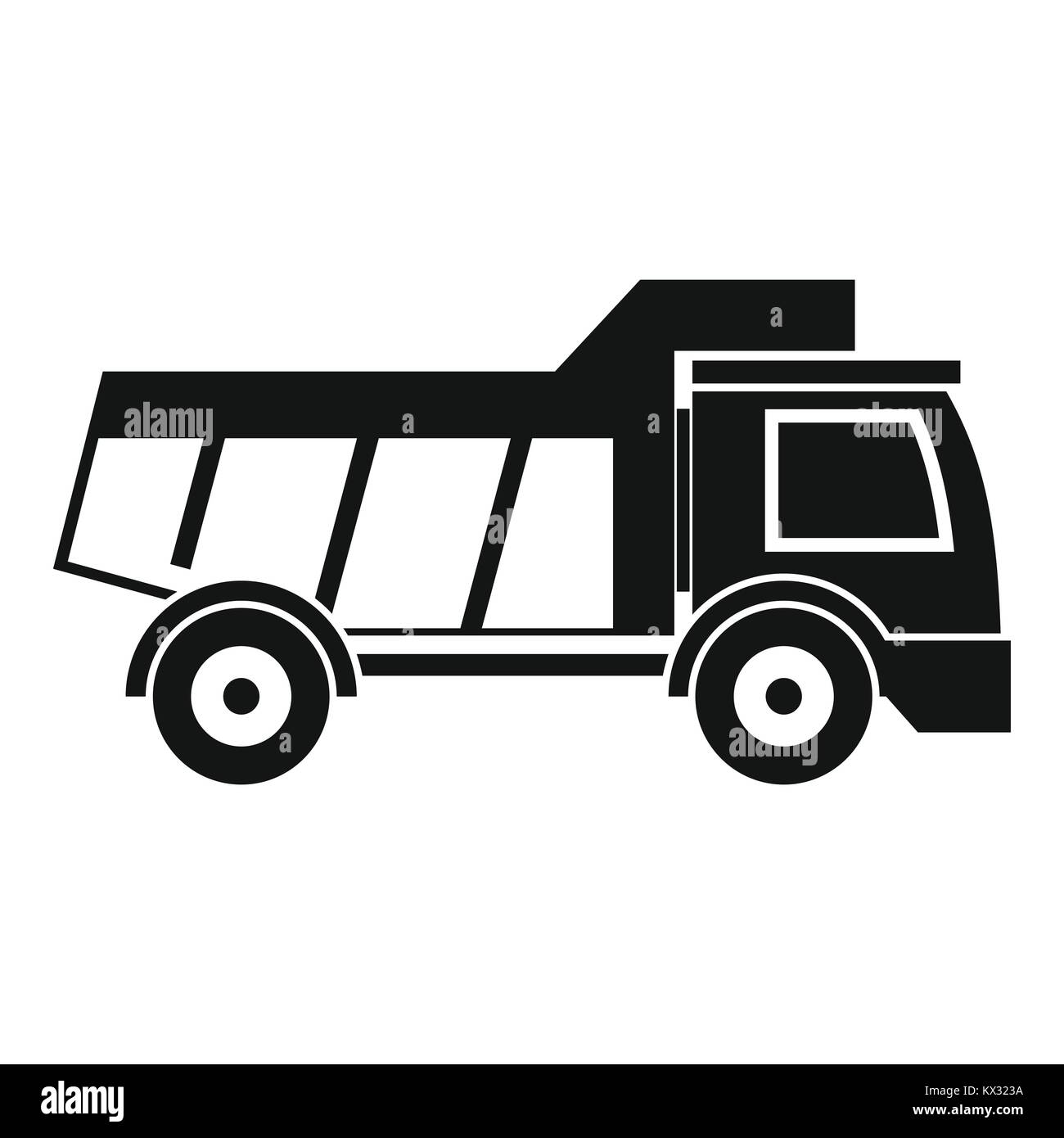 Toy truck icon, simple style Stock Vector Image & Art - Alamy