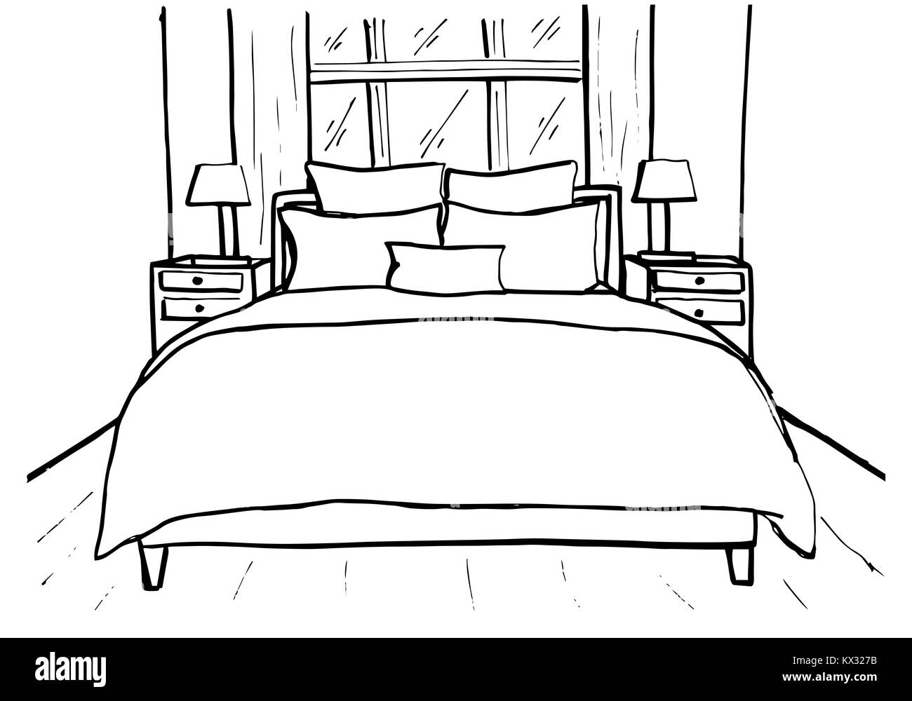 Bedroom Layouts Dimensions & Drawings | Dimensions.com