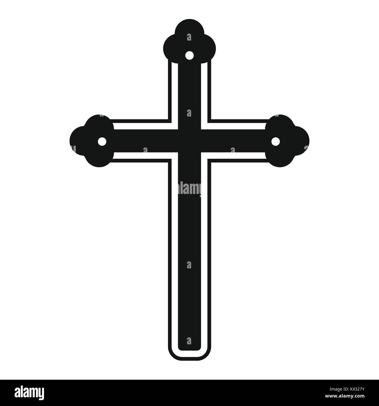 Holy cross icon , simple style Stock Vector Image & Art Alamy