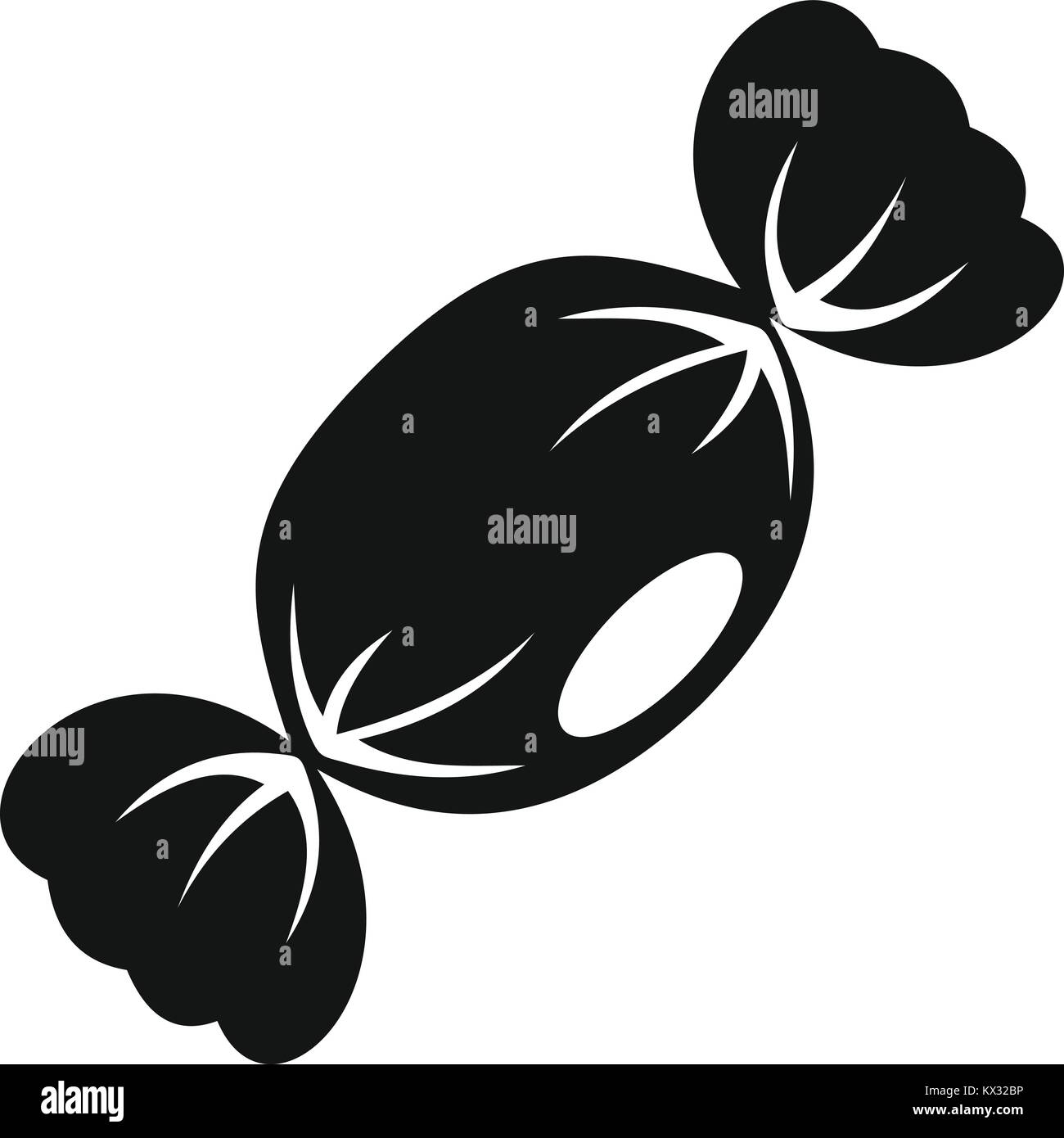 Small candy icon , simple style Stock Vector Image & Art - Alamy