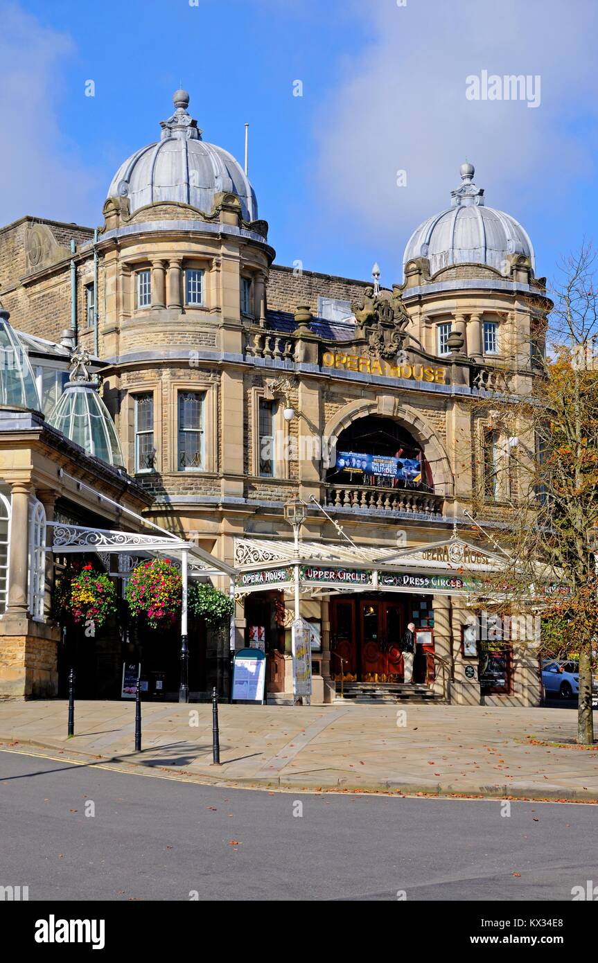 Front view of the Opera House, Buxton, Derbyshire, England, UK, Western Europe. Stock Photo
