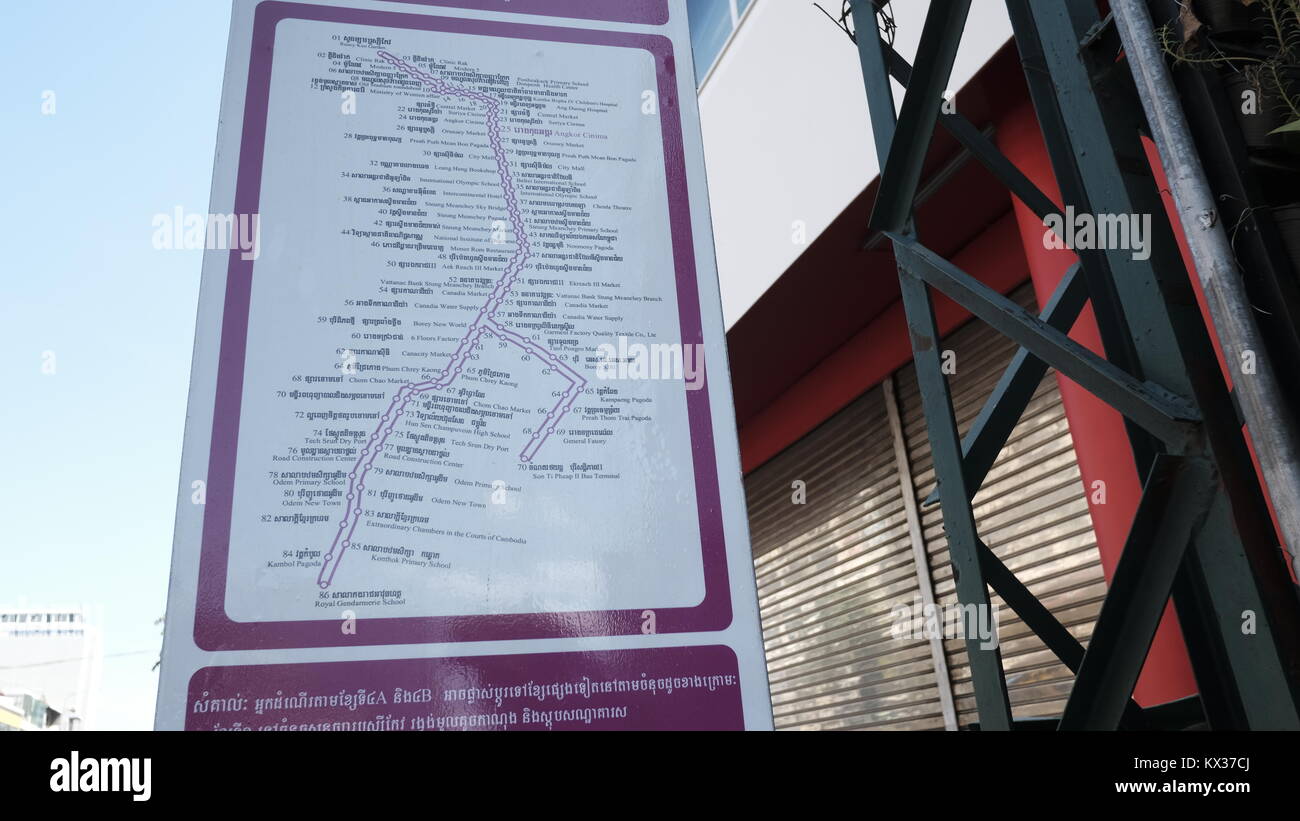 Bus route map hi-res stock photography and images - Alamy