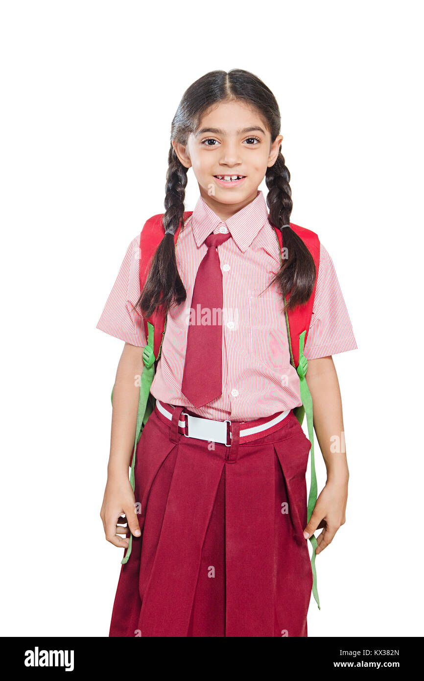 Smiling school girl hi-res stock photography and images - Alamy