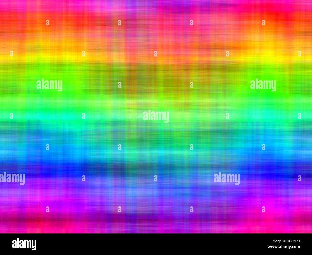 seamless blended stripes of thick paint in colorful shades Stock Photo