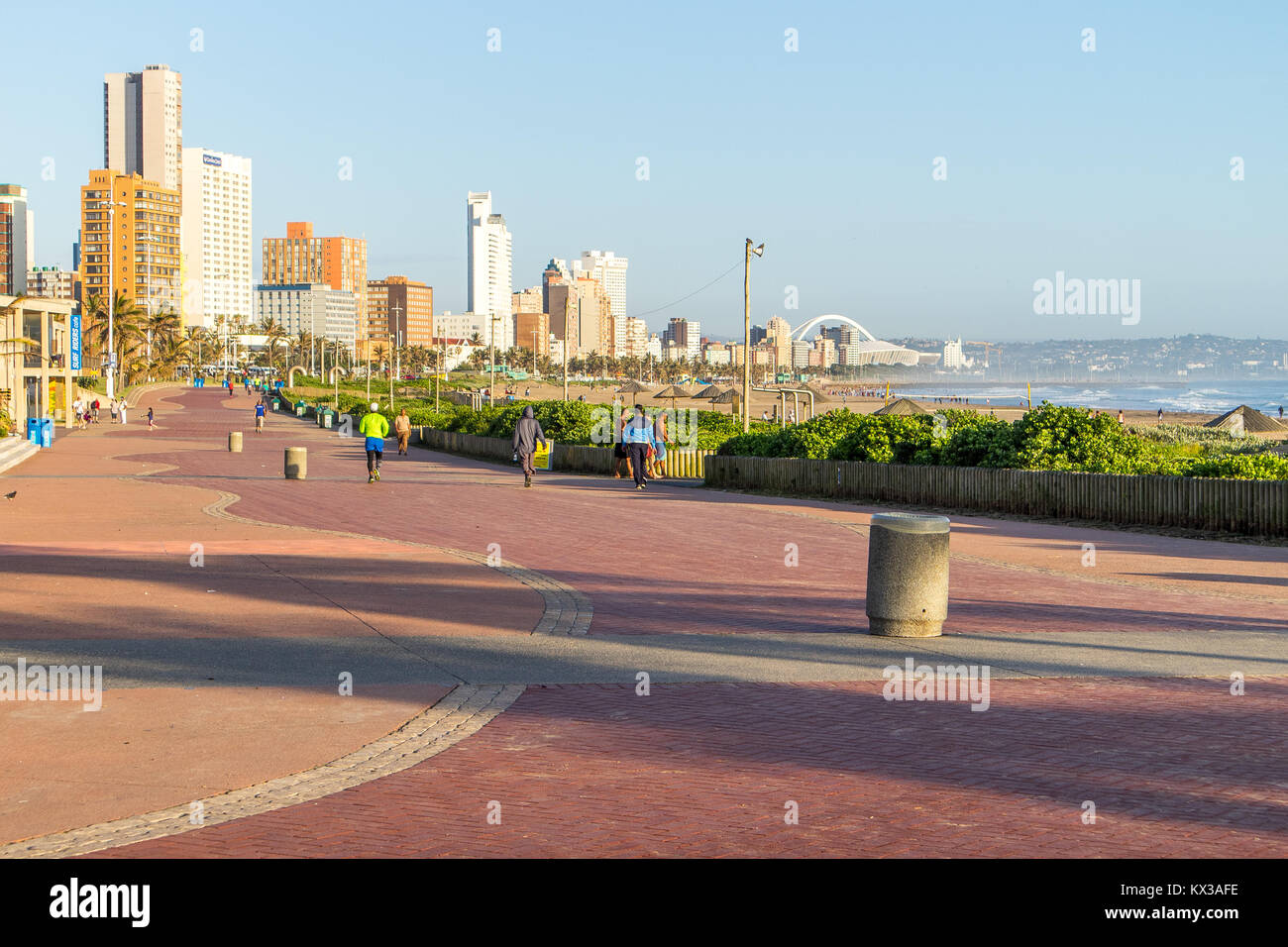 Durban Golden Mile Stock Photo Alamy