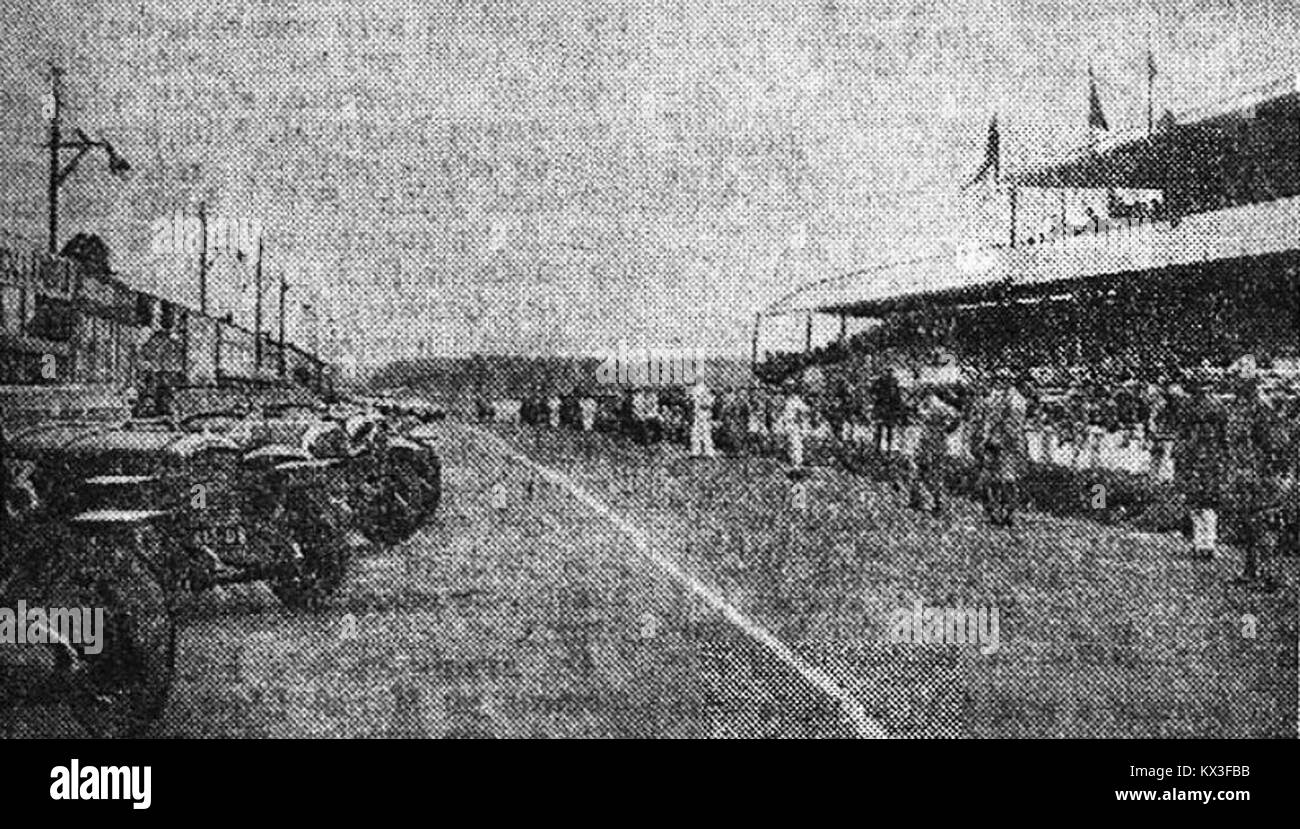 Départ des 24 Heures du Mans 1926 Stock Photo Alamy