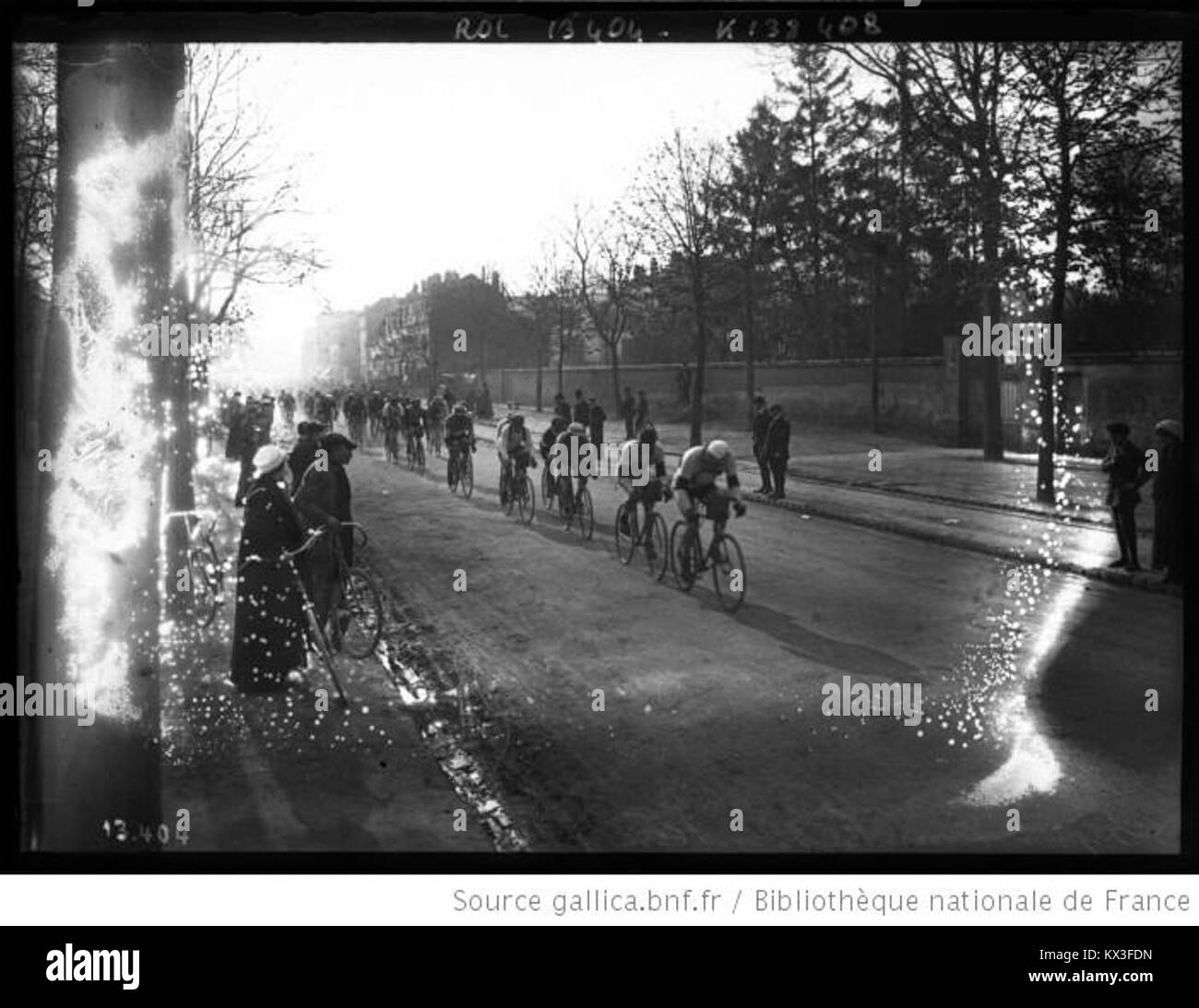 Départ du ParisRoubaix 1911 Stock Photo Alamy