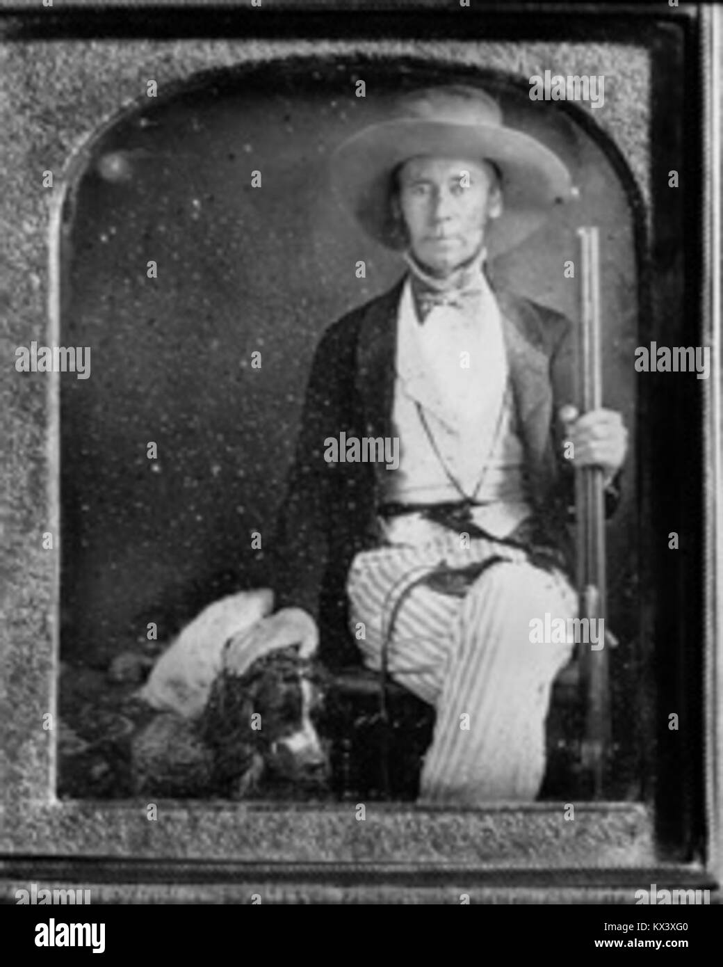A daguerreotype from 1840 captures John Armstrong Jr., an influential ...