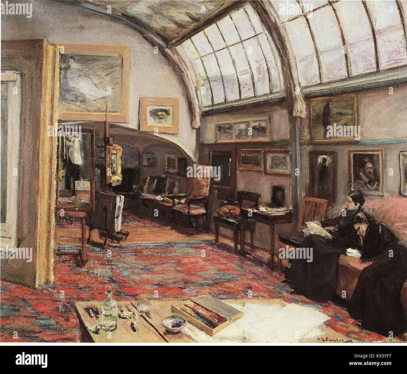Das Atelier des Künstlers Stock Photo Alamy