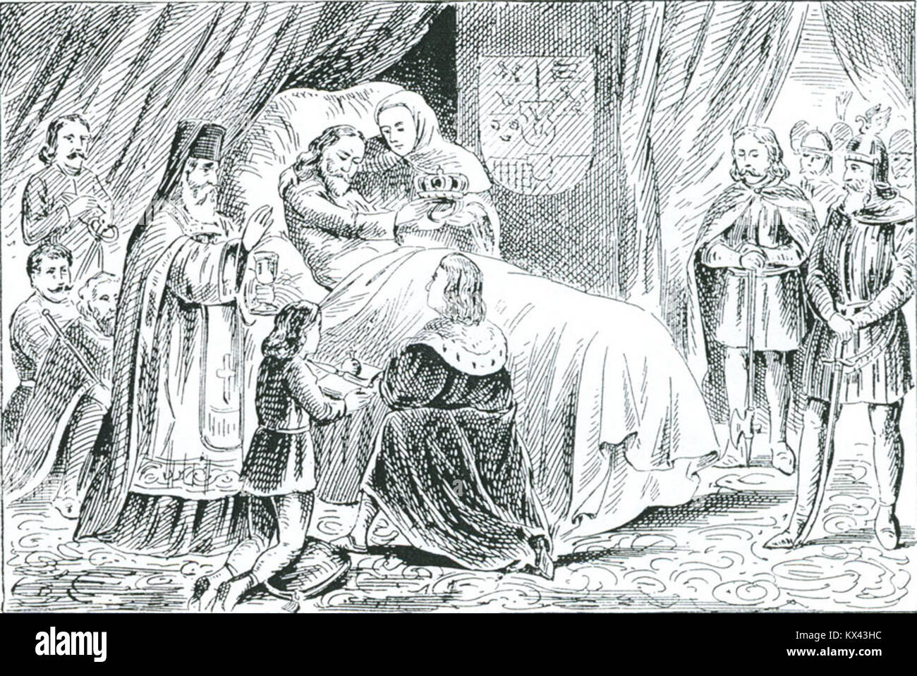Death And Ruler Death of a ruler hi-res stock photography and images - Alamy