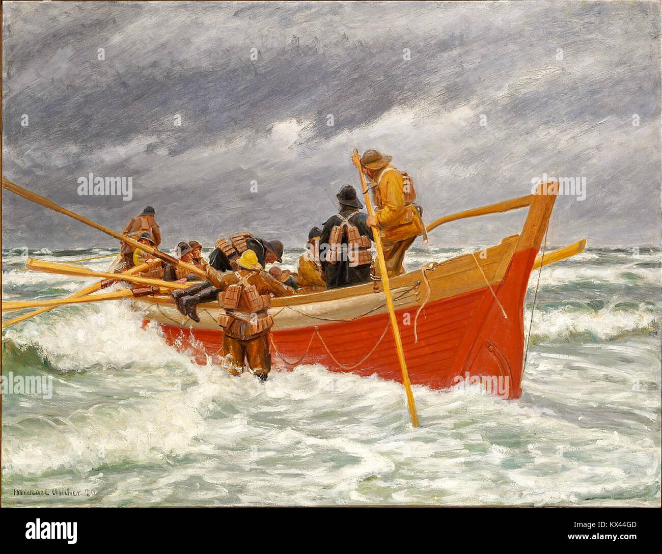 Search and rescue red boat emergency equipment hi-res stock photography ...