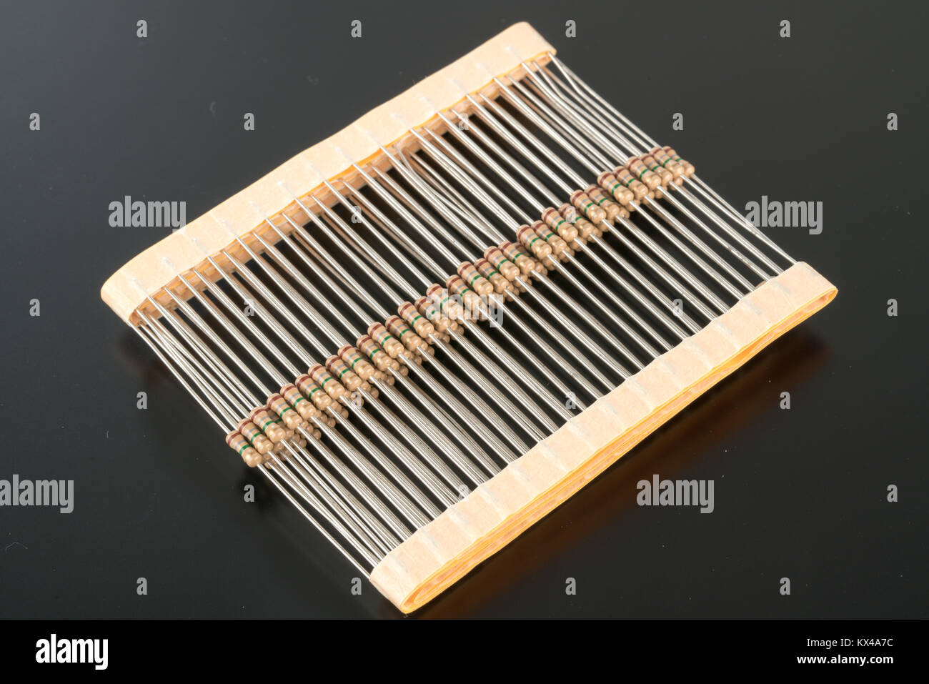 different radio electronic components Stock Photo - Alamy