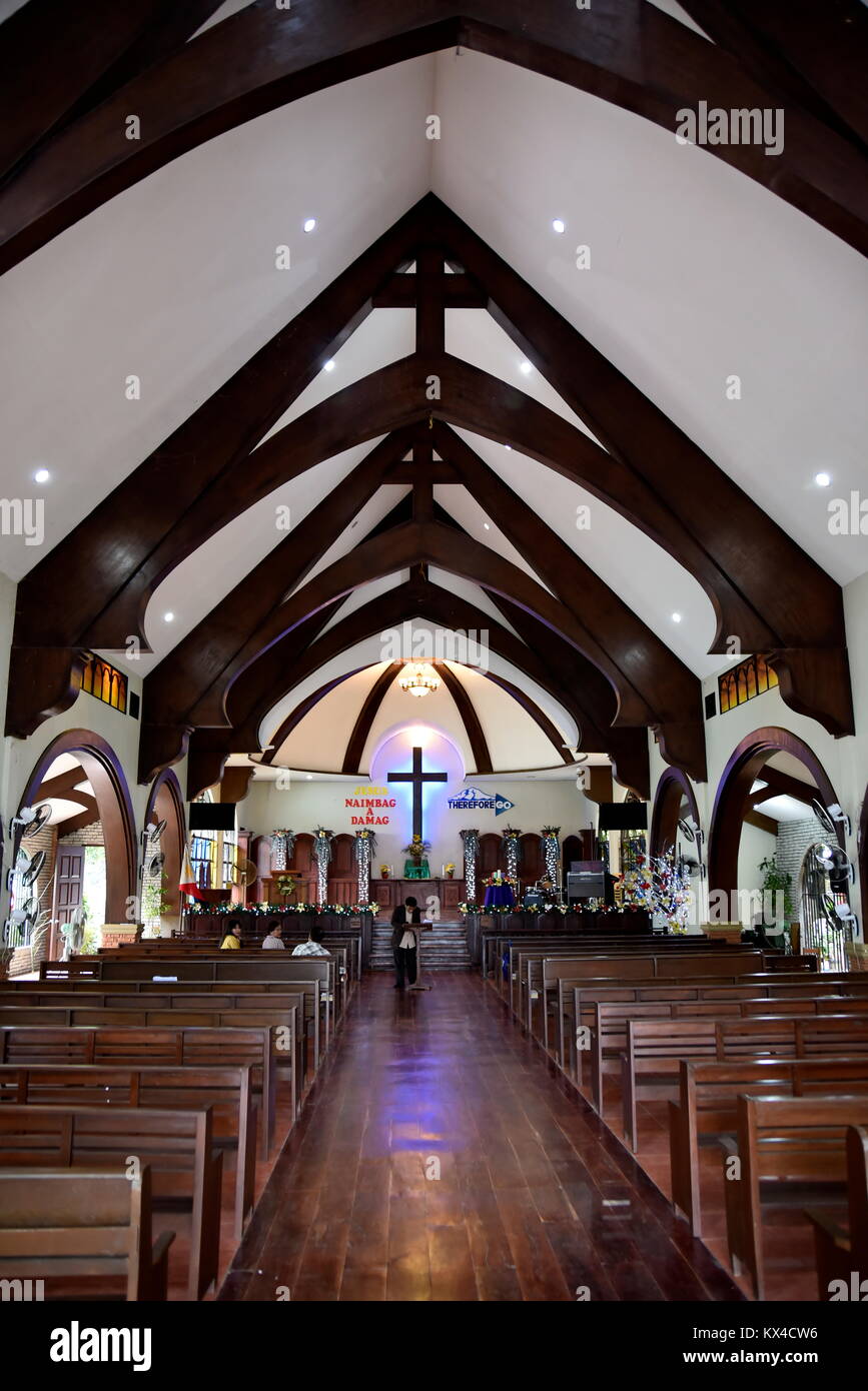 United Methodist Church December 2022 Christmas Commercial Santiago City, Isabela, Philippines, December 17, 2017, Buenavista United  Methodist Church, Main Church In Buenavista Area And School Before Christmas  Stock Photo - Alamy