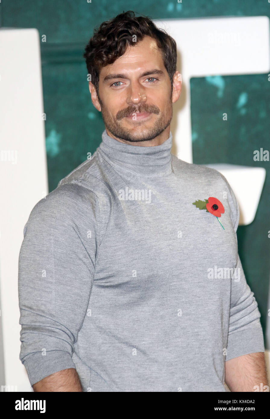 Nov 04, 2017 - Henry Cavill attending 'Justice League' Photocall, The College, Southampton Row in London, England, UK Stock Photo