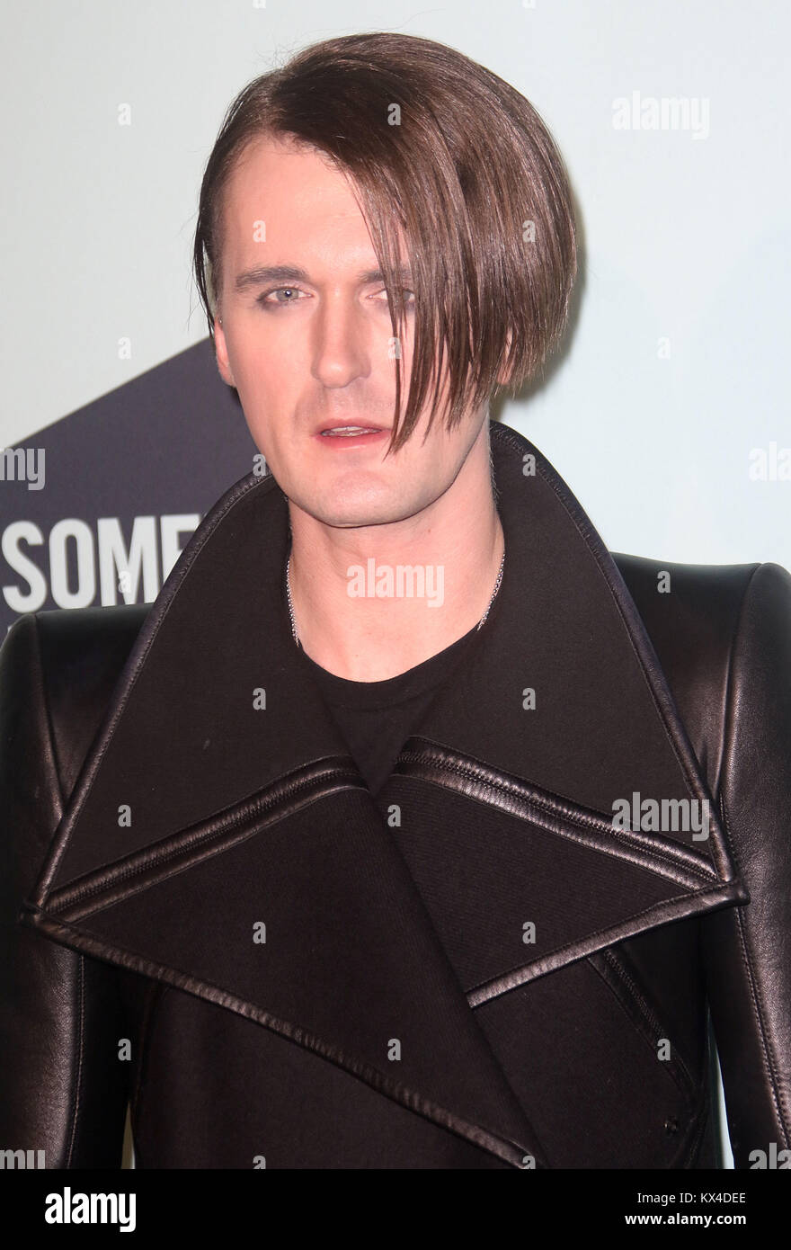 Nov 14, 2017 - Gareth Pugh attending Skate At Somerset House With Fortnum & Mason VIP Launch, Somerset House in London, England, UK Stock Photo