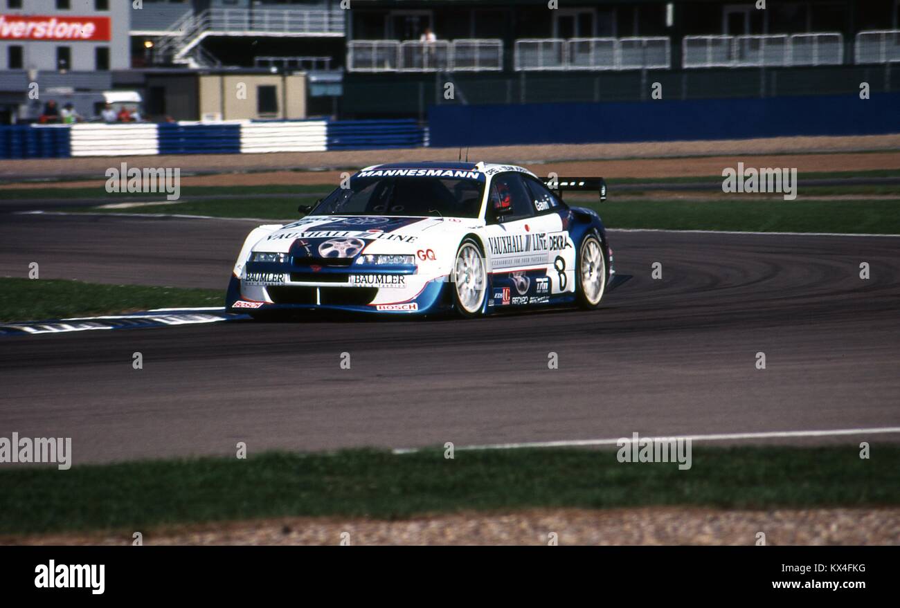 Oliver Gavin, Opel Calibra V6 4x4, Joest Racing Opel, International Touring Car Championship, Silverstone Aug 17th 1996 Stock Photo