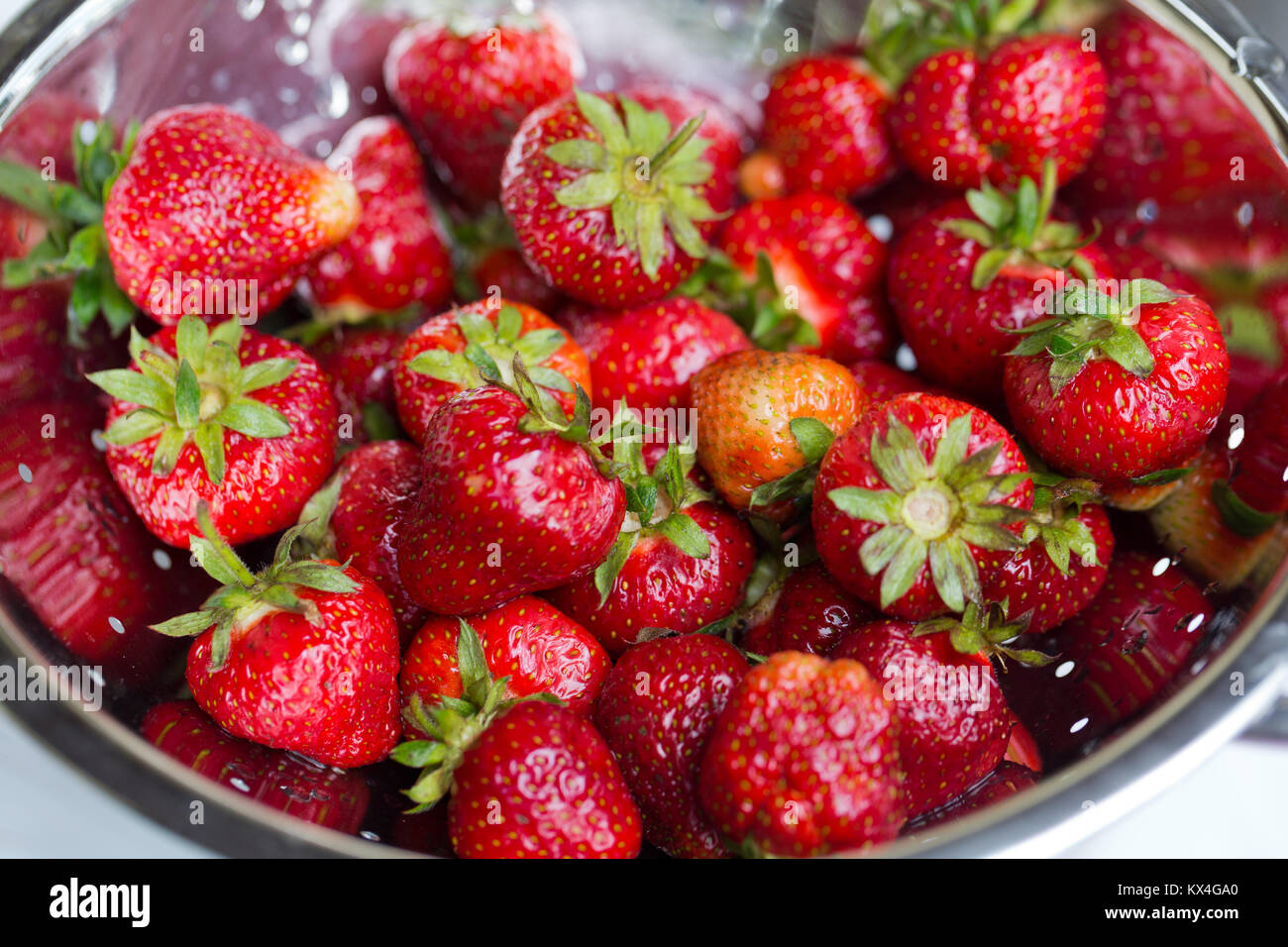 Fresh ripe strawberry Stock Photo - Alamy