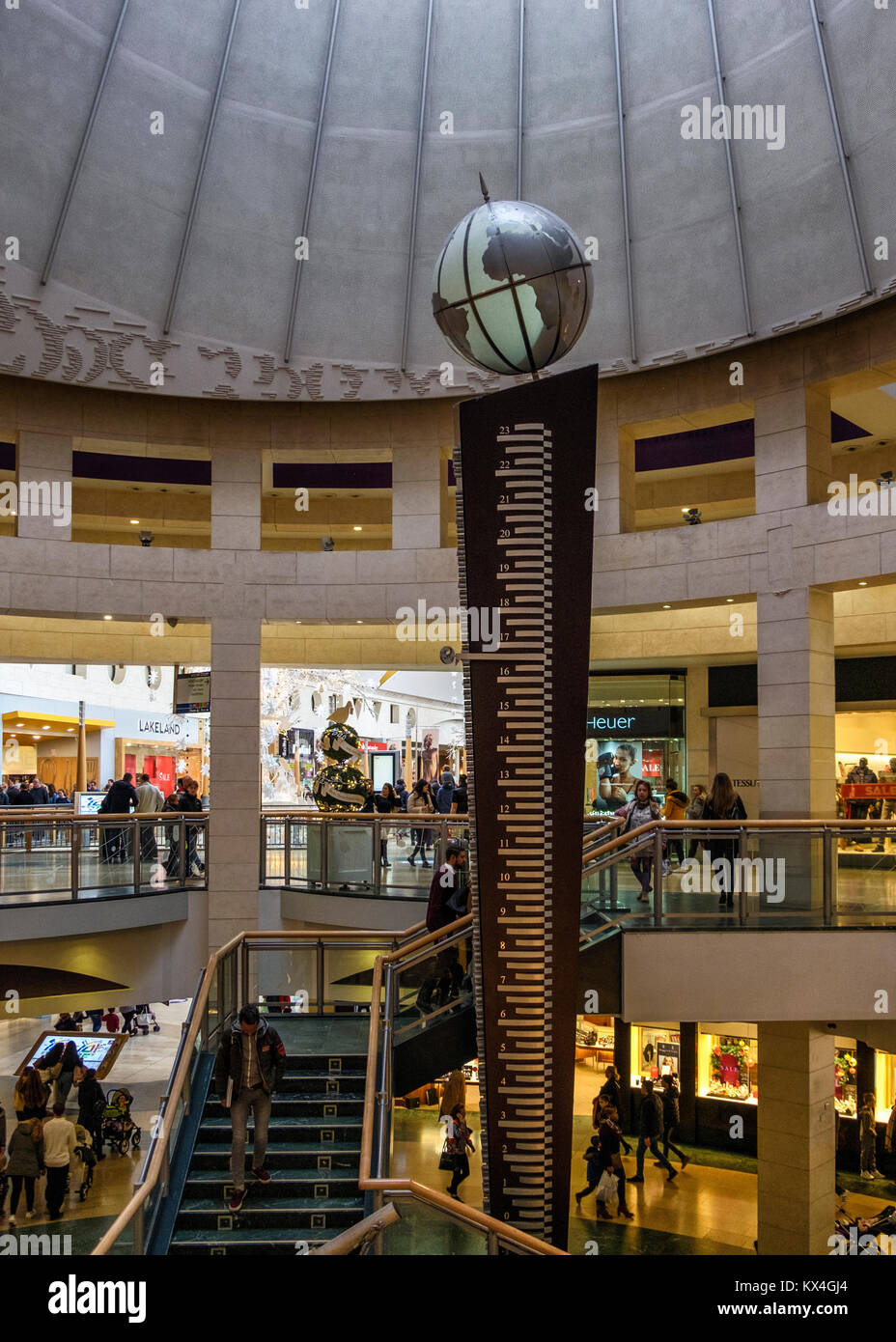 Greenhithe,Kent,England.Bluewater Shopping centre building interior
