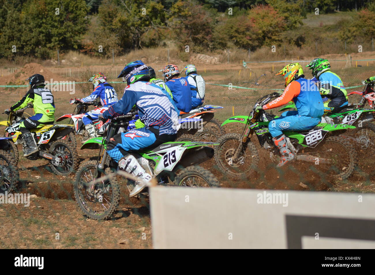 Motocross Stock Photo