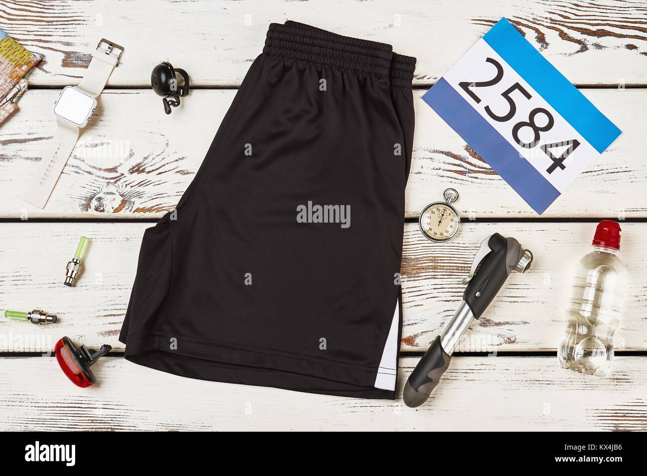 Clothes and equipment for cycling Stock Photo Alamy