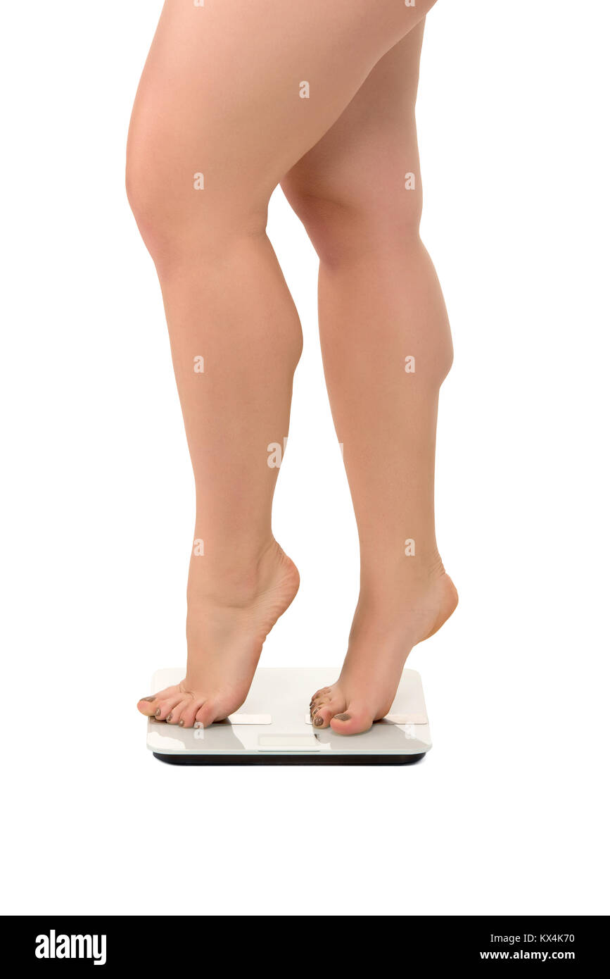 https://c8.alamy.com/comp/KX4K70/woman-standing-on-scales-KX4K70.jpg