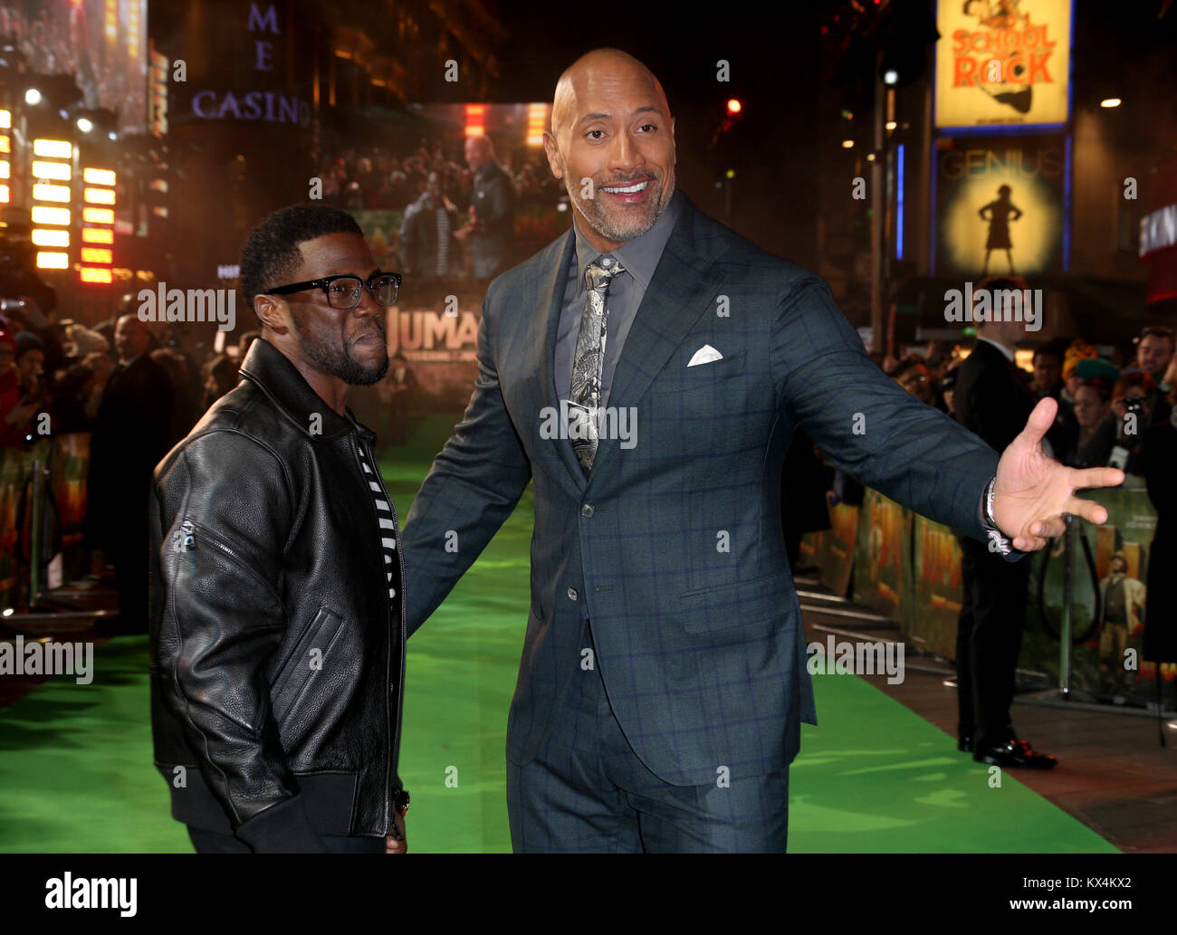 Kevin hart dwayne johnson hi-res stock photography and images - Alamy