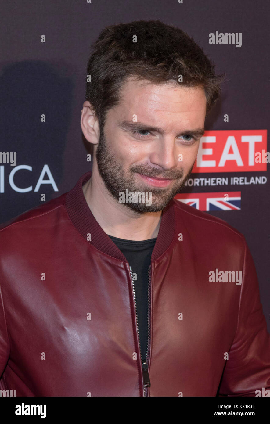 Los Angeles, Usa. 06th Jan, 2018. Sebastian Stan Attend The Bafta Los 