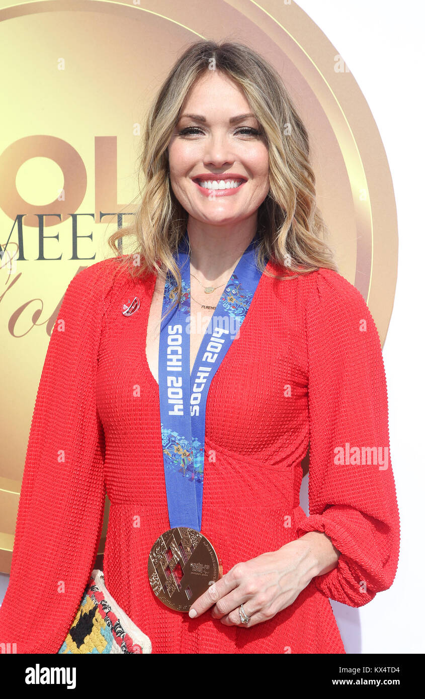 WEST HOLLYWOOD, CA - JANUARY 6: Amy Purdy, at the Gold Meets Golden 5th ...