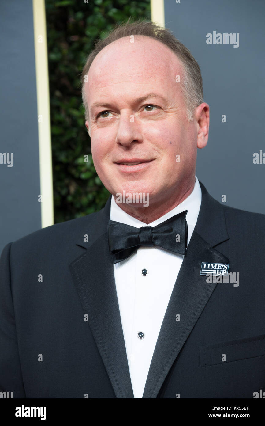 Beverly Hills, CA, USA. 7th Jan, 2018. Tom McGrath. 75th Annual Golden Globe Awards held at the Beverly Hilton. Photo Credit: HFPA/AdMedia Credit: Hfpa Photographer/AdMedia/ZUMA Wire/Alamy Live News Stock Photo